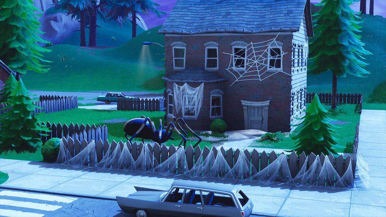 Halloween decorations are showing up across the map