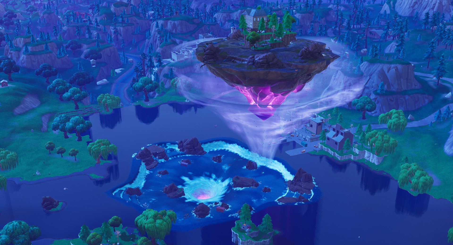 Loot Lake island is now on the move