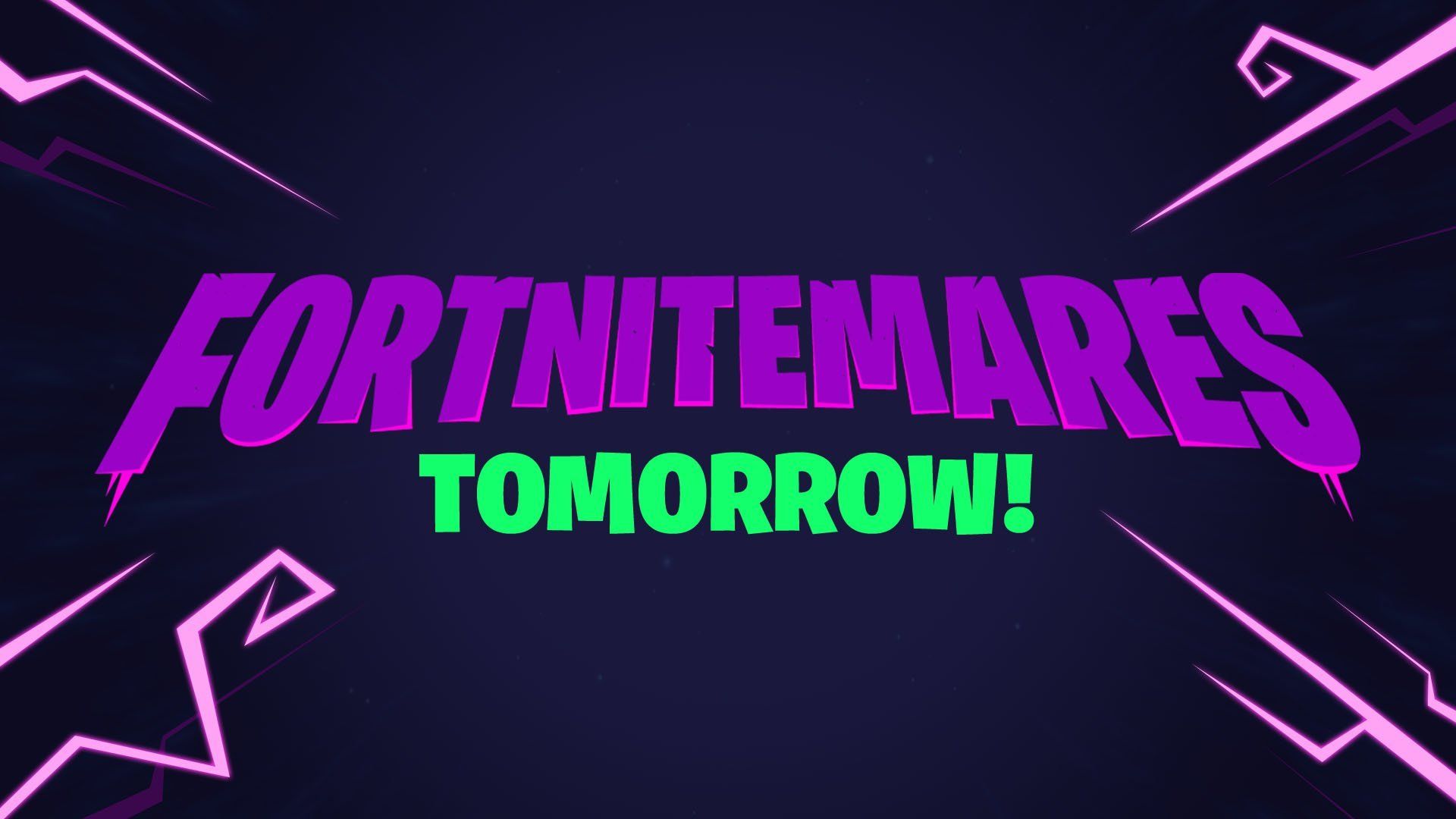 Fortnitemares will begin on October 24 Fortnite News