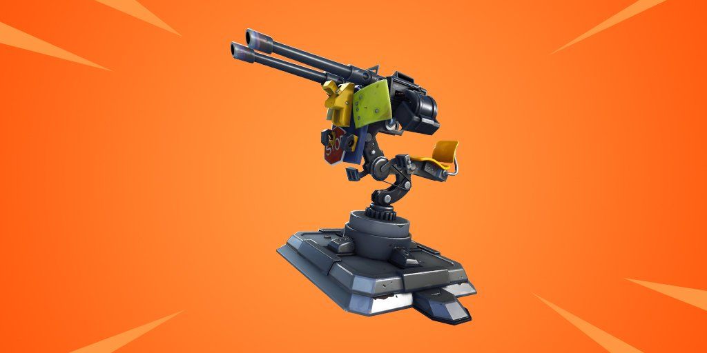 Fortnite's new Mounted Turret has been nerfed with a hotfix