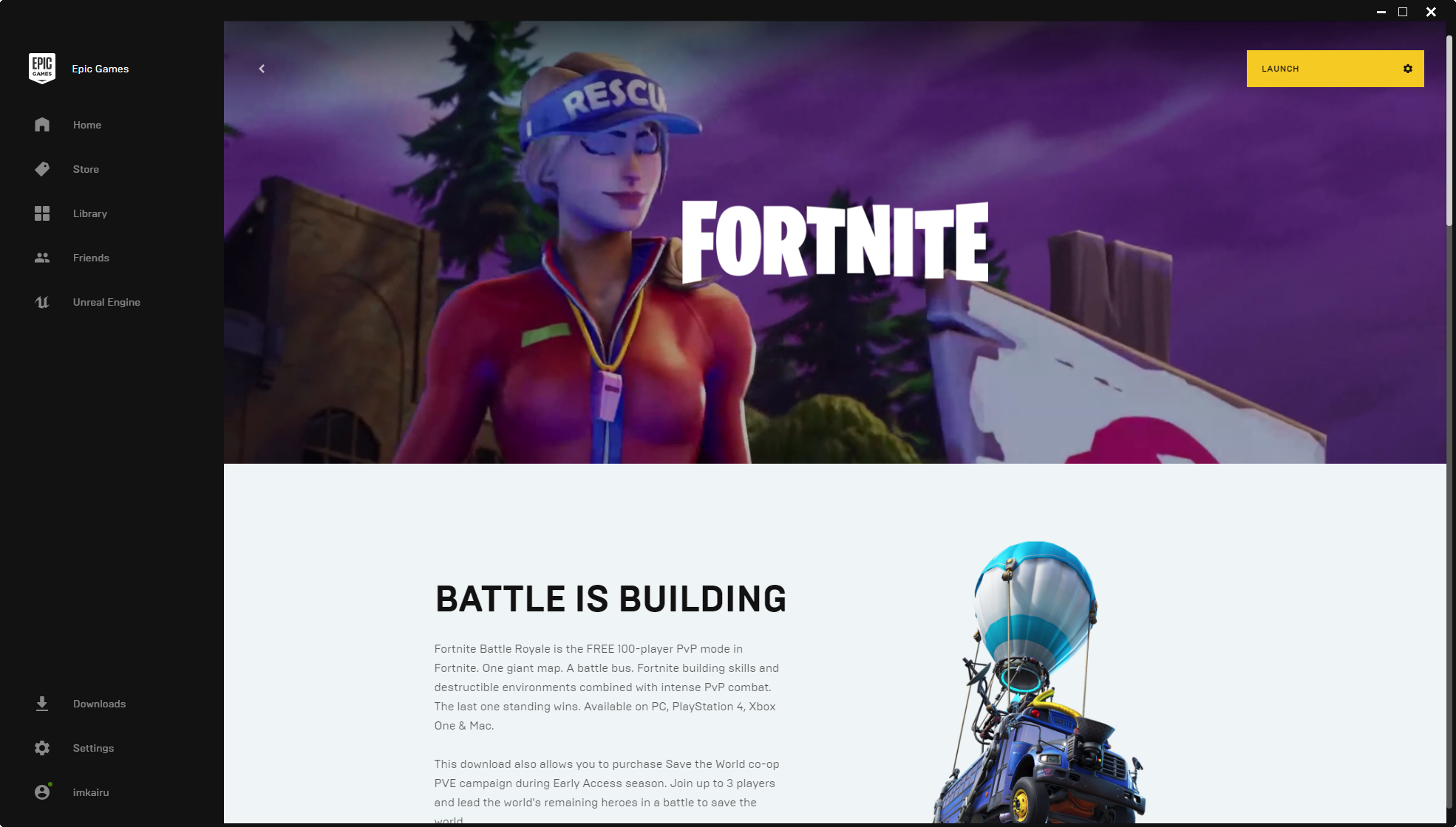 This is how the Epic Games Launcher looked back in 2018. : r/EpicGamesPC