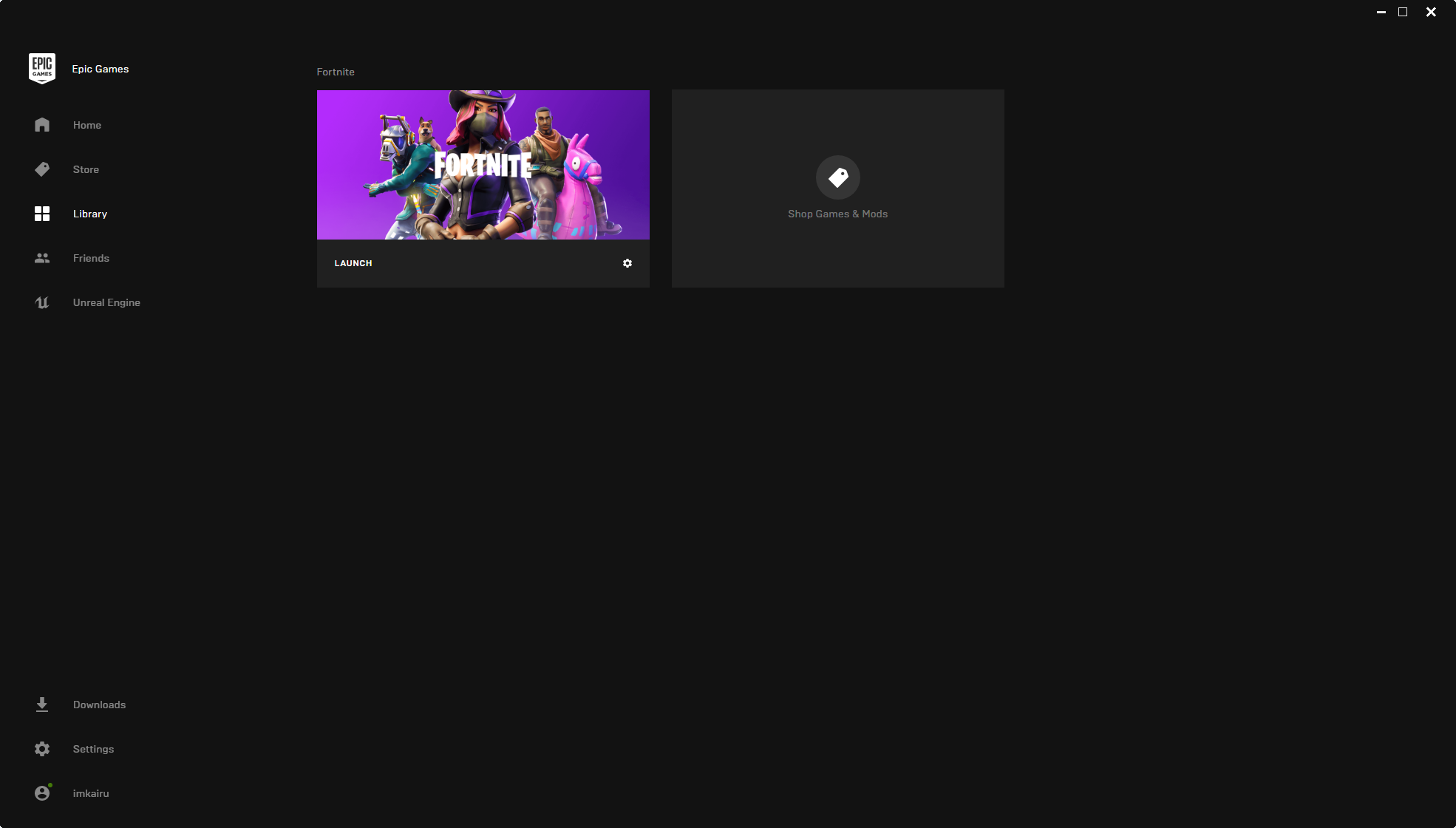 epic launcher fortnite