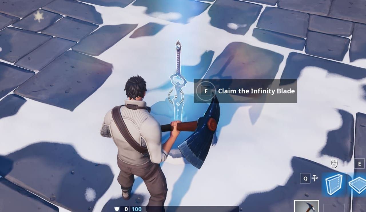 fortnite infinity blade