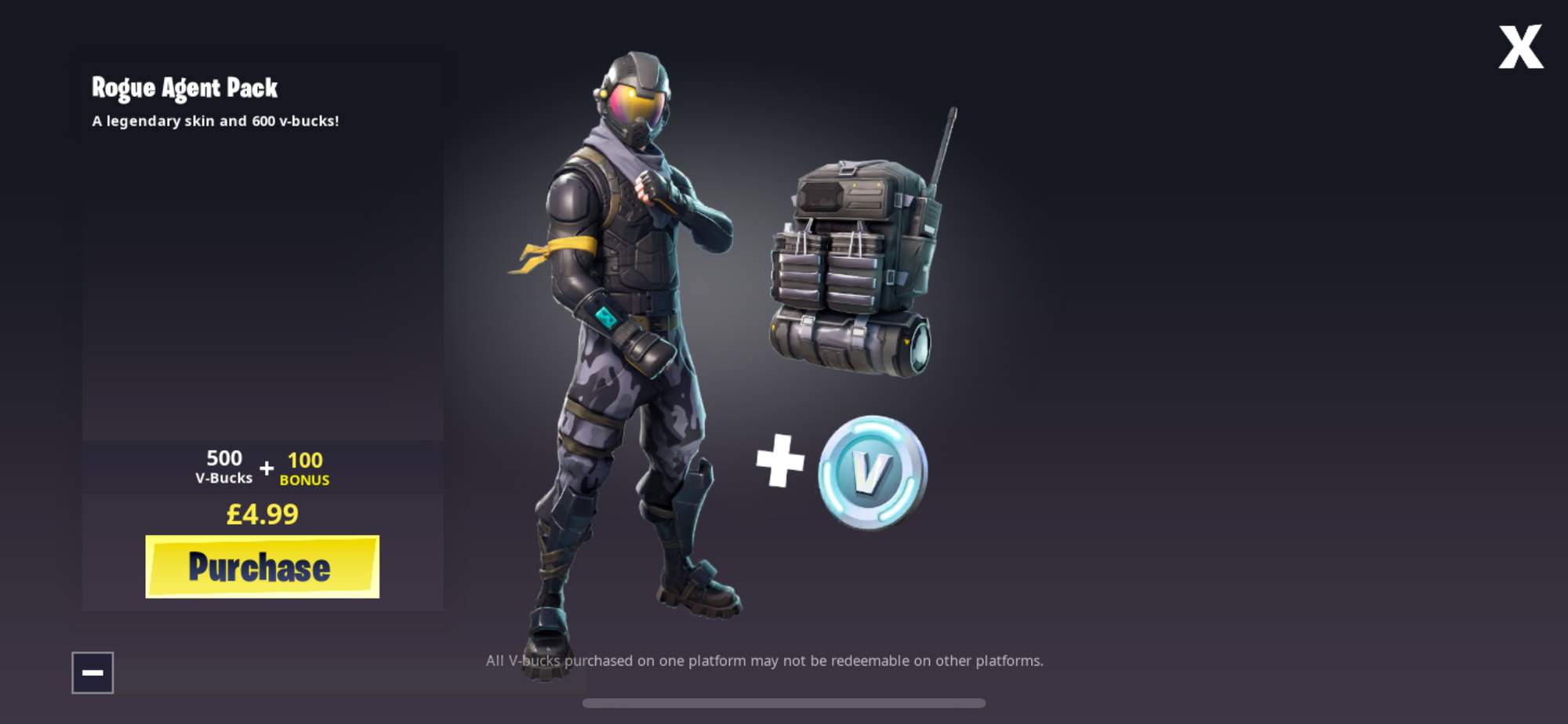 The Rogue Agent Starter Pack Is Available On The App Store For A