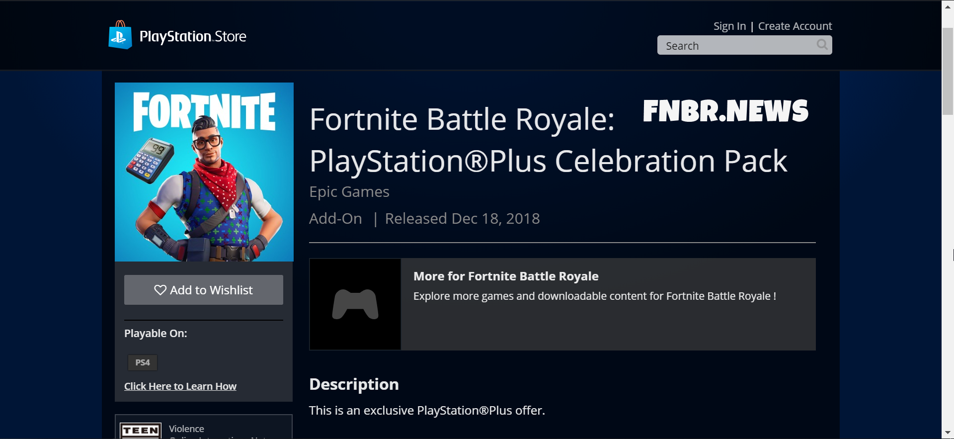 Playstation now hot sale fortnite