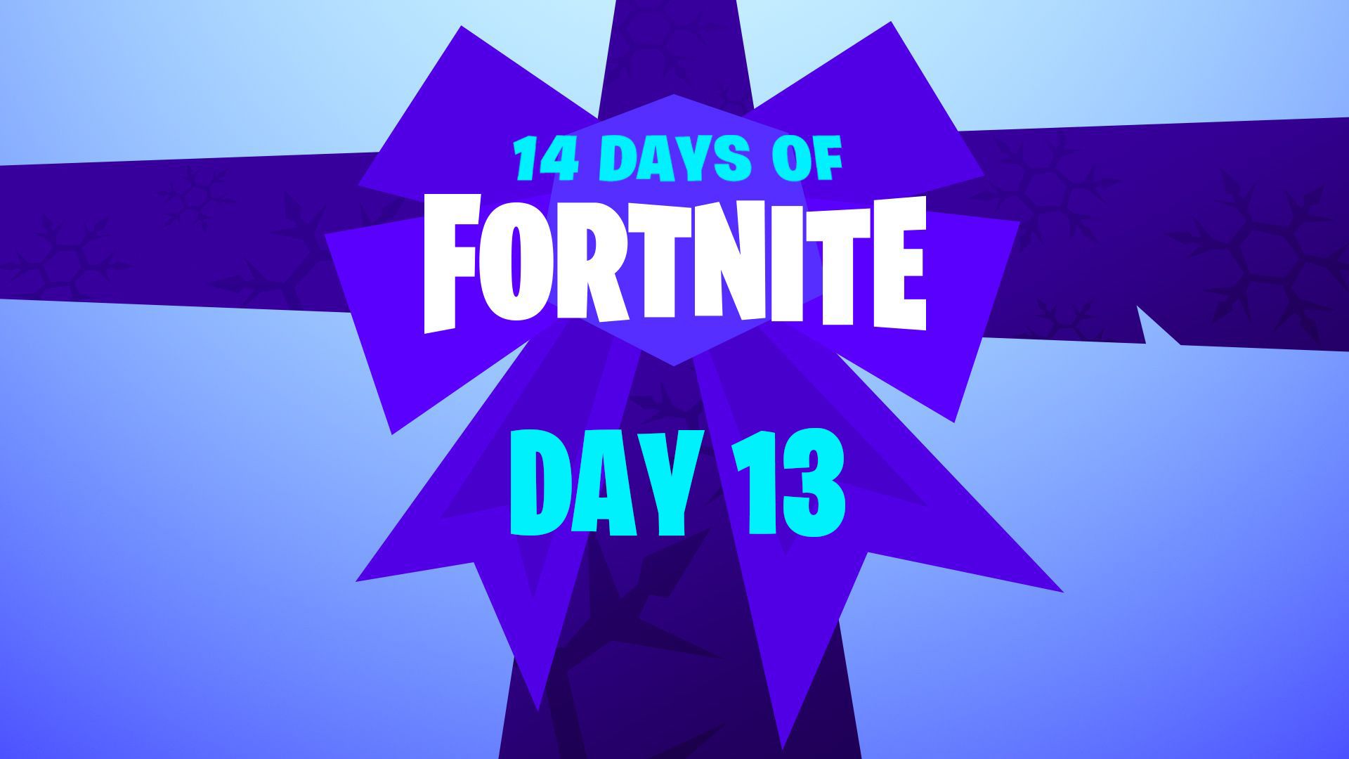 14 Days of Fortnite - Day 13 challenge & reward