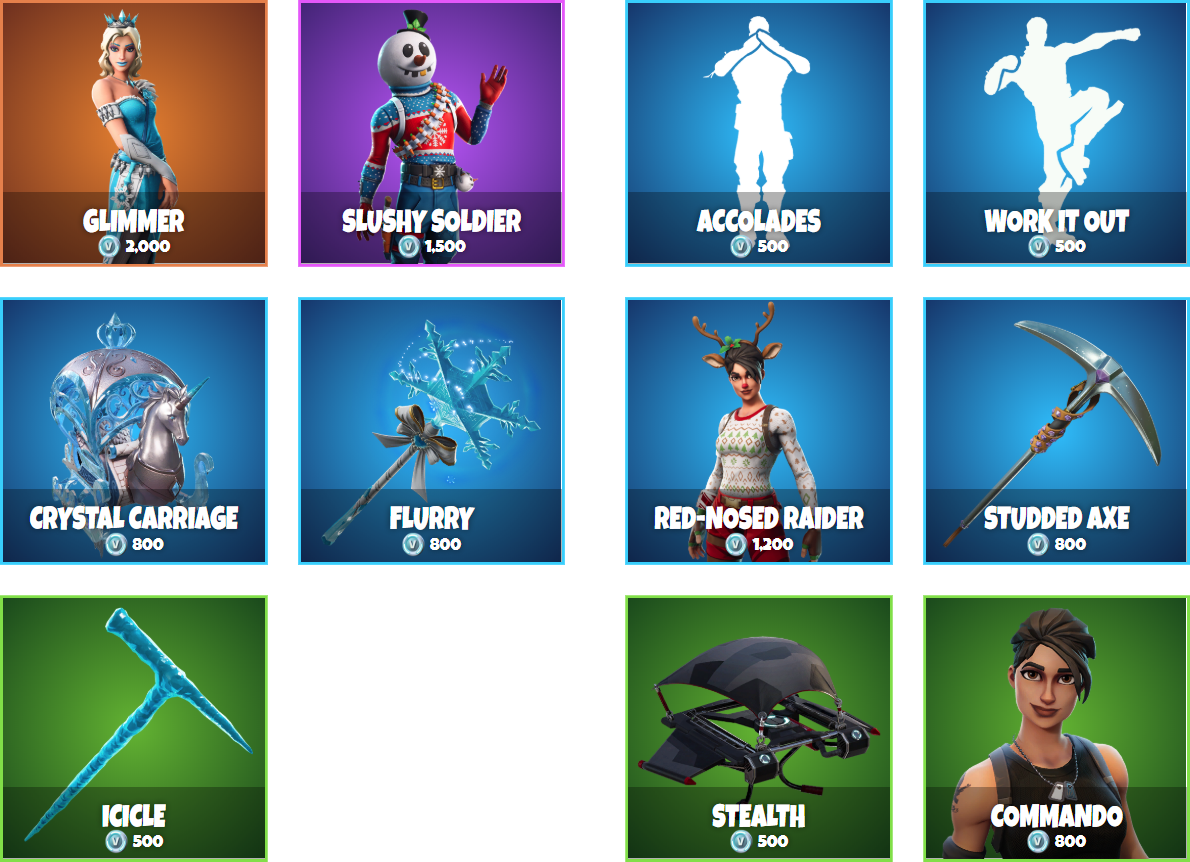 December 26 Fortnite Item Shop Fortnite Item Shop December 26th 2018 Fortnite News