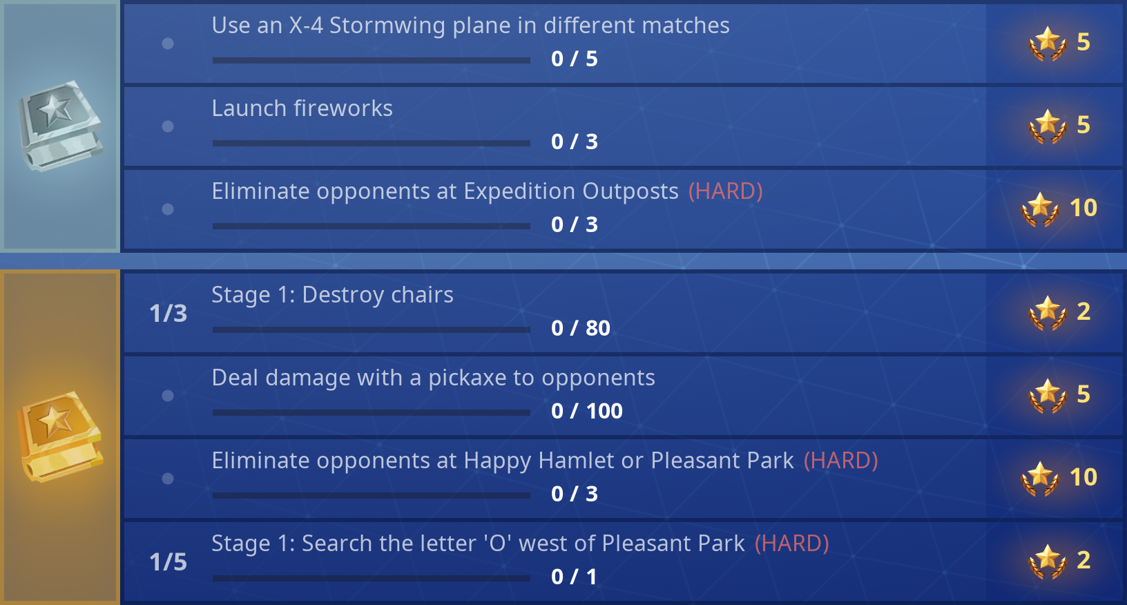 battle pass challenges - expedition outposts fortnite week 4