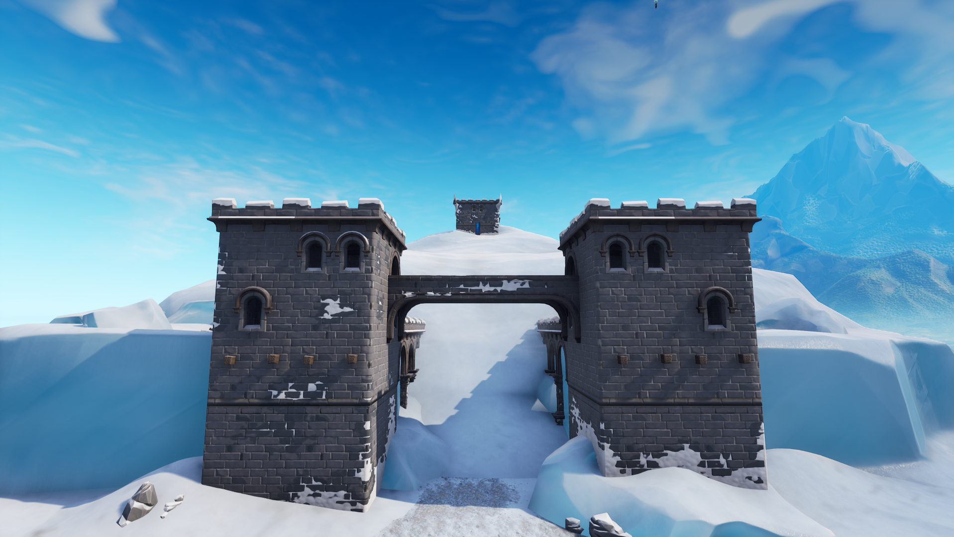 polar peak - fortnite frozen lake chest