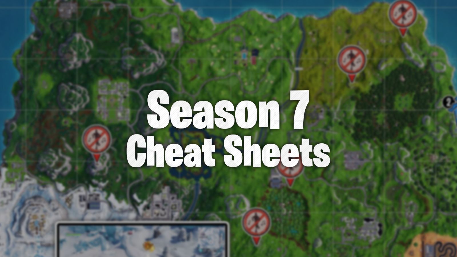 fortnite season 7 challenge cheat sheets - fortnite week 2 cheat sheet s8