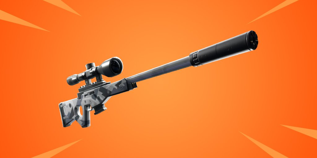 Suppressed Sniper Rifle Announced for Fortnite Battle Royale