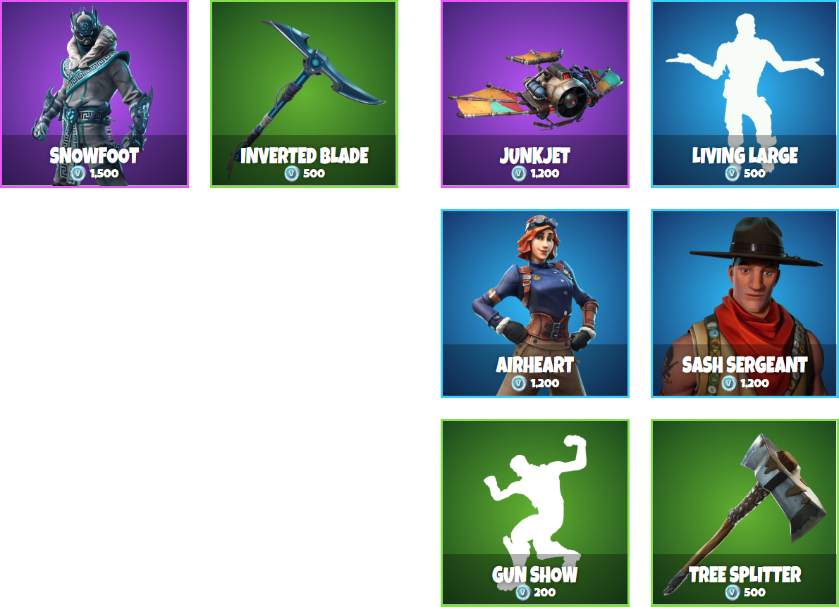 want to be reminded when a certain item returns to the shop check out our reminder system through discord over at fnbr co reminders fortnite s - fortnite shop 54 2019