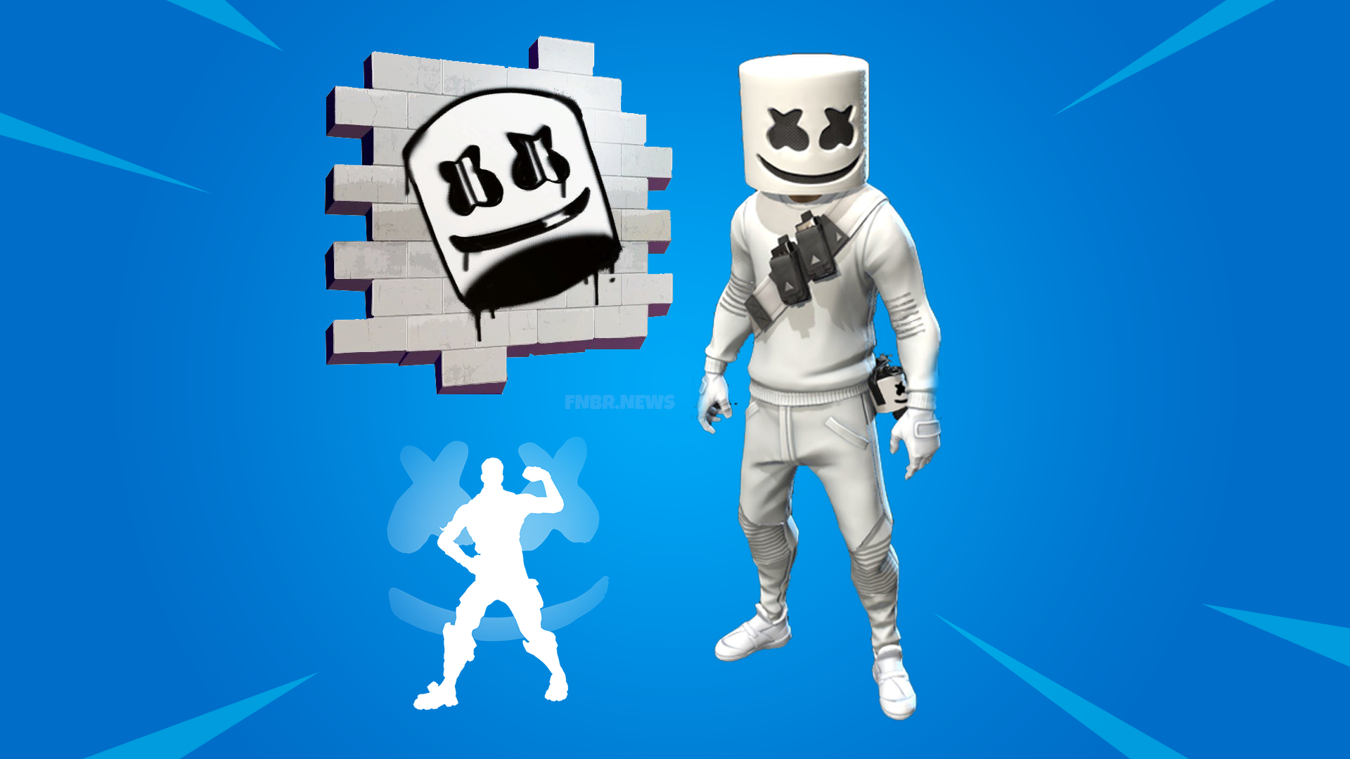 leak fortnite in game marshmello cosmetic pack and concert leaked - blitz fortnite skin png