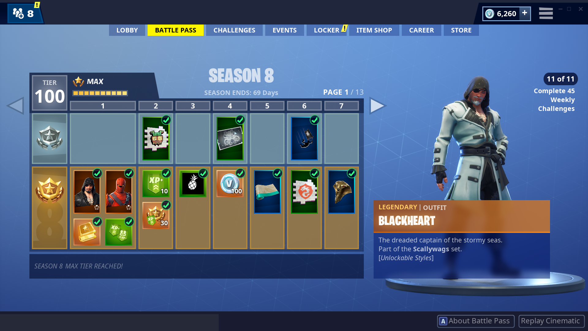 Fortnite Season 8 Tier 100 Battle Pass Skin | Fortnite Aimbot ... - 