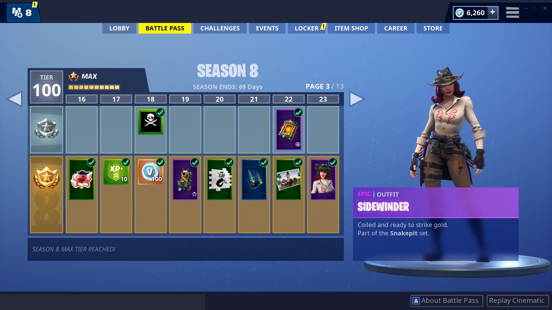 Fortnite Season 8 All Battle Pass Tiers And Rewards Fortnite News - in case you missed it there s also a bunch of new item shop skins coming soon which were found in the game files click here to see those