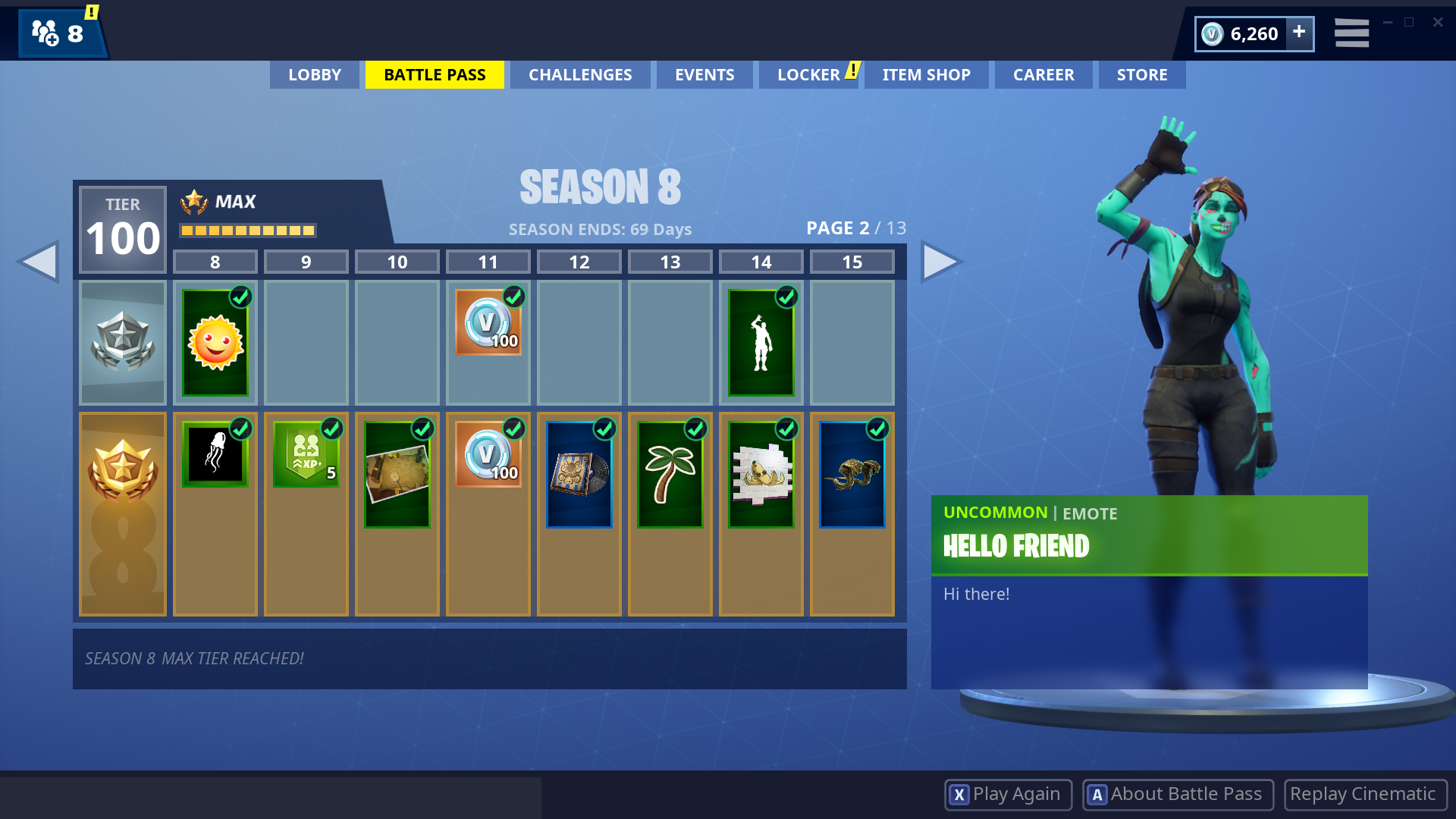 Fortnite All Season Battle Pass