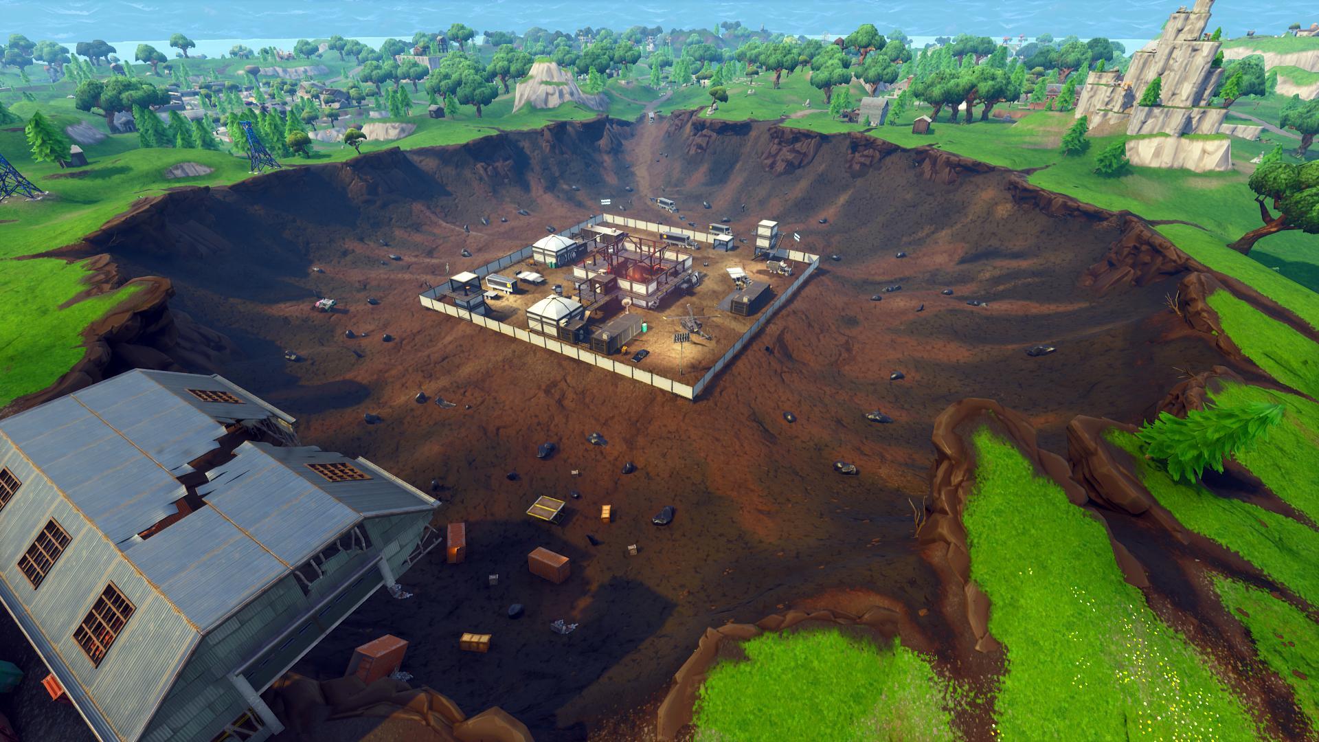 Fortnite Dusty Divot Season 7 Leak Dusty Divot To Be Excavated In Fortnite Over Time Fortnite News