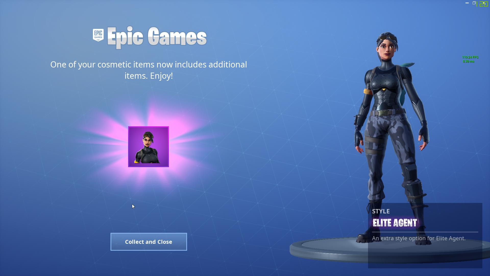 Leak Renegade Raider Whiteout And More Fortnite Outfits To Gain - update it seems elite agent will also be receiving a new variant without her helmet on via fortniteinsider