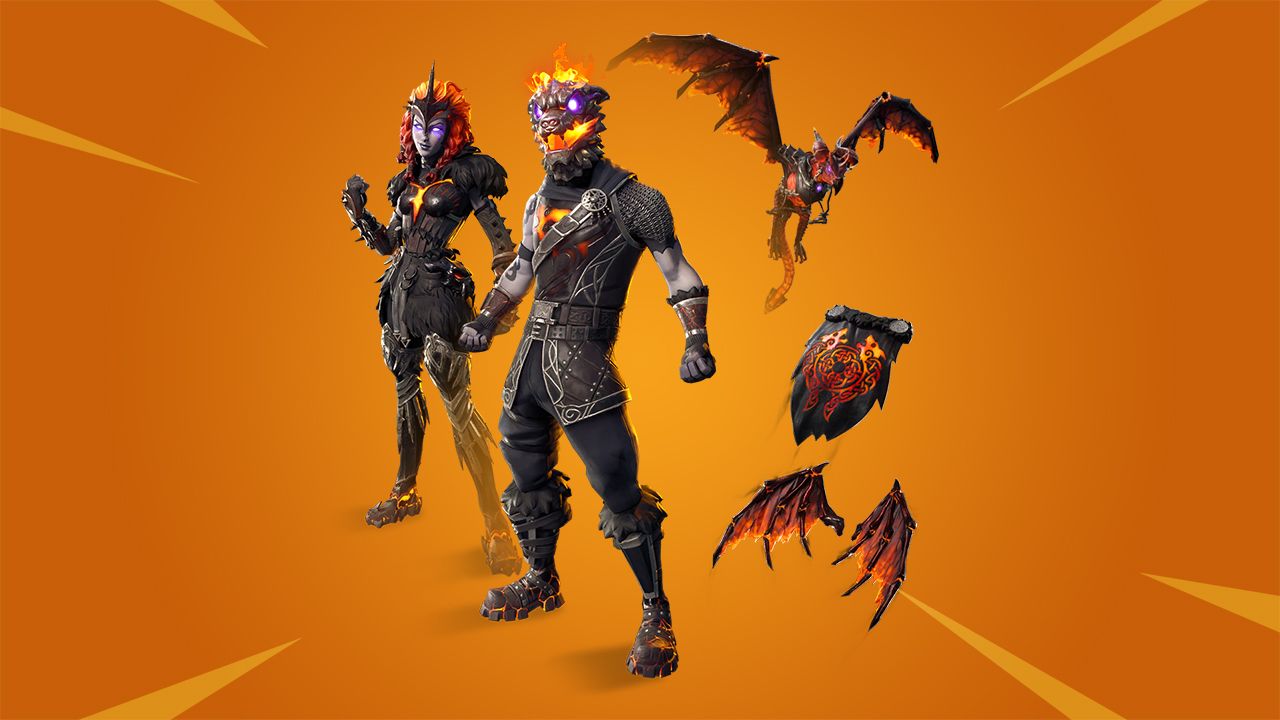 lava legends pack available now in fortnite - fortnite lavalegenden paket