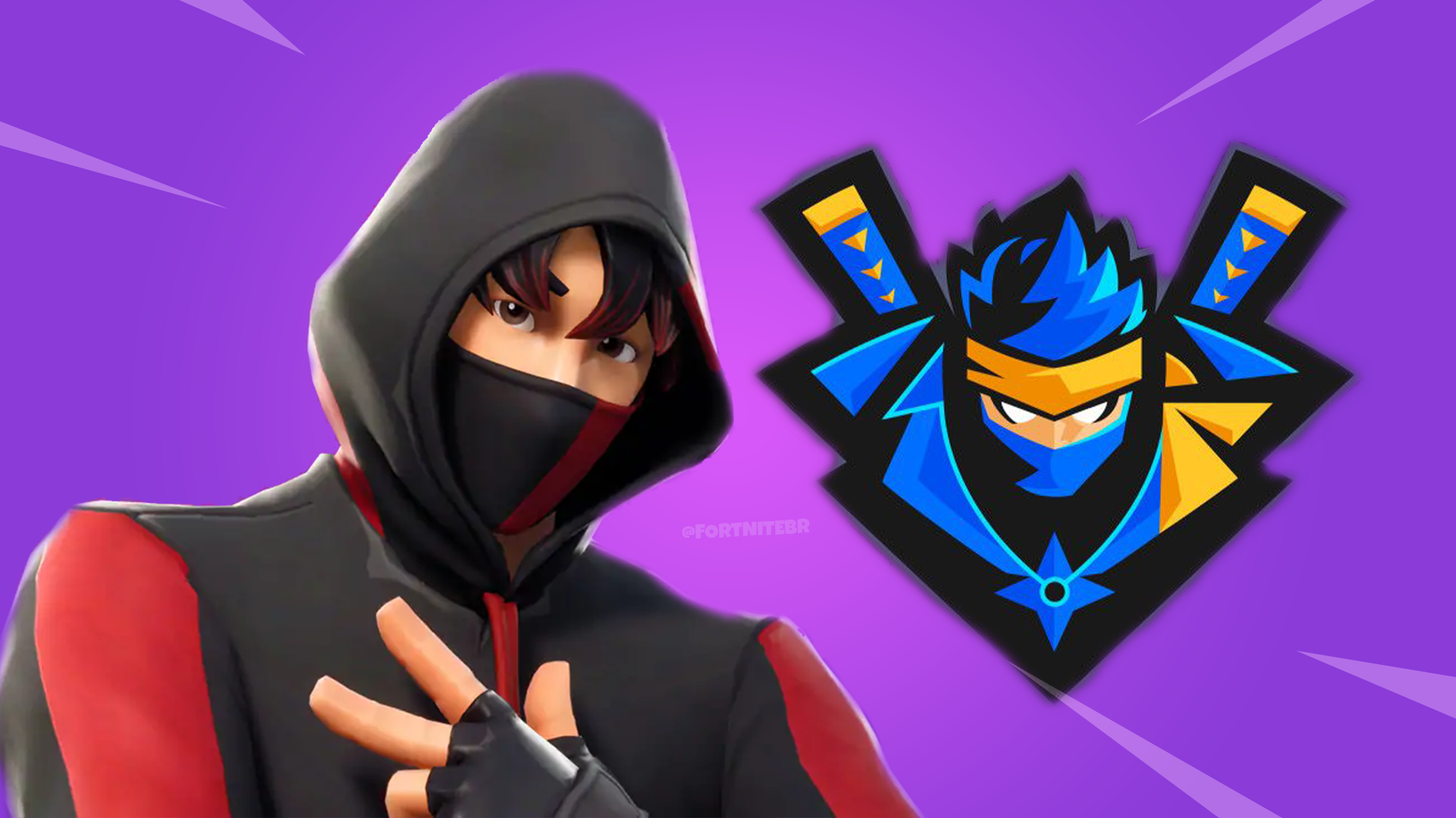 fortnite ninja logo epic games making brand new map for ninja vs ikon live event on - how to draw ninja fortnite logo