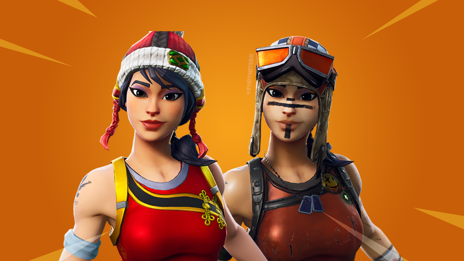 leak renegade raider whiteout and more fortnite outfits to gain new variants fortnite news - fortnite artwork png