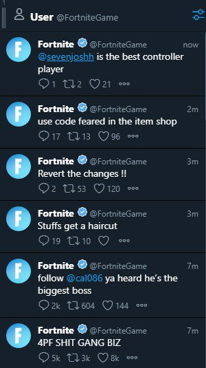 we ll keep you updated - hackers de fortnite