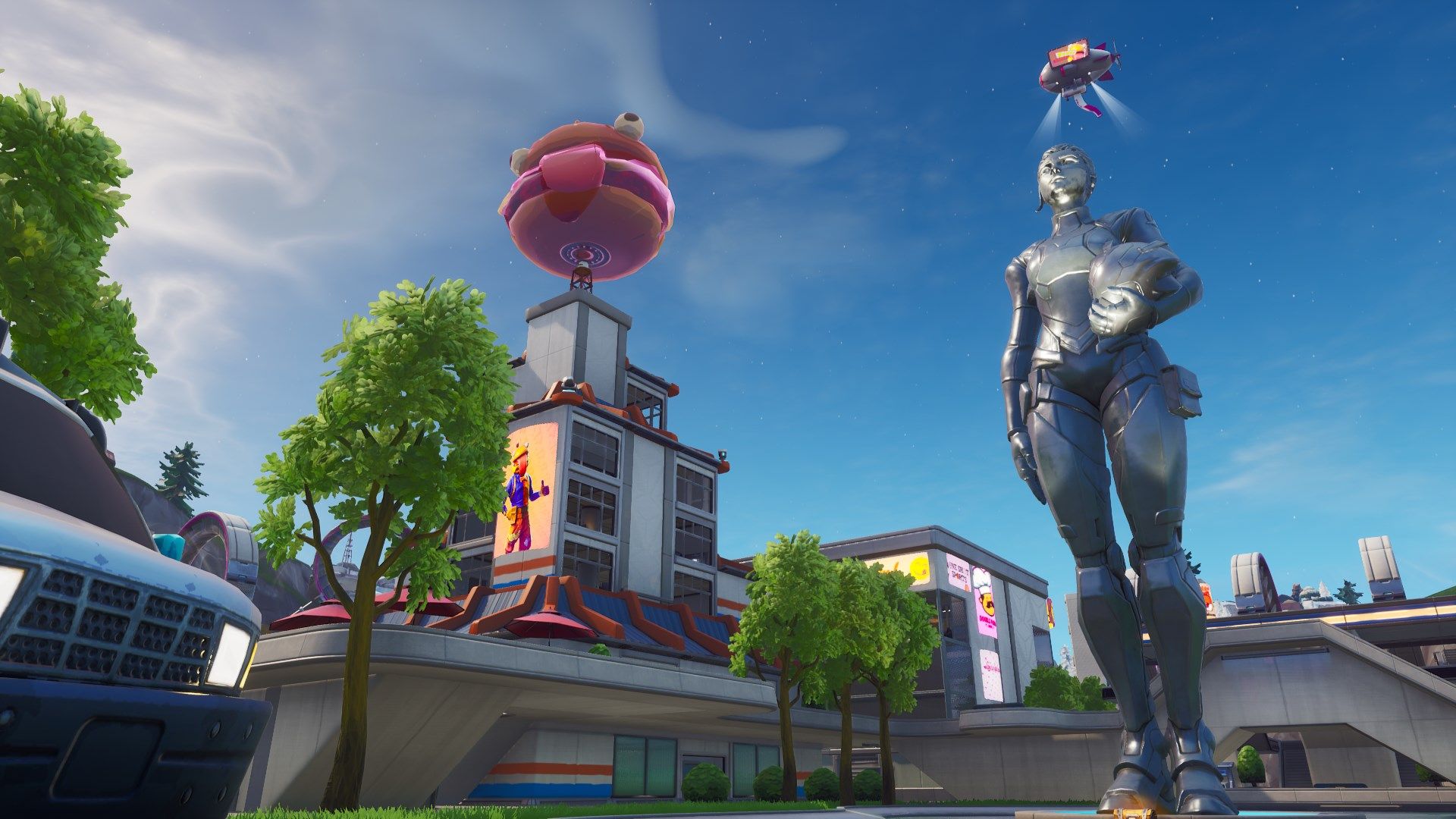 season 9 map changes neo tilted mega mall pressure plant and more - sky platform locations fortnite season 9