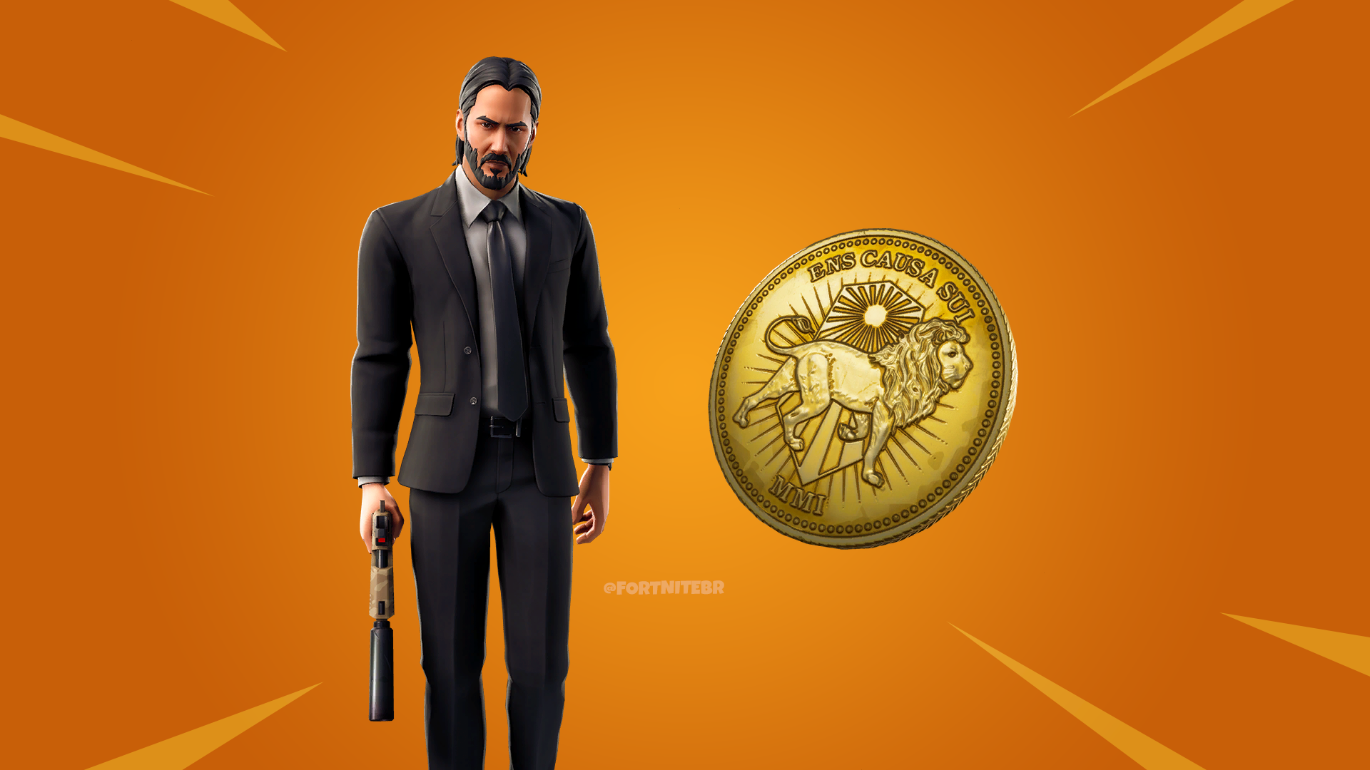 Leak John Wick Skin Back Bling And Challenges Coming To Fortnite