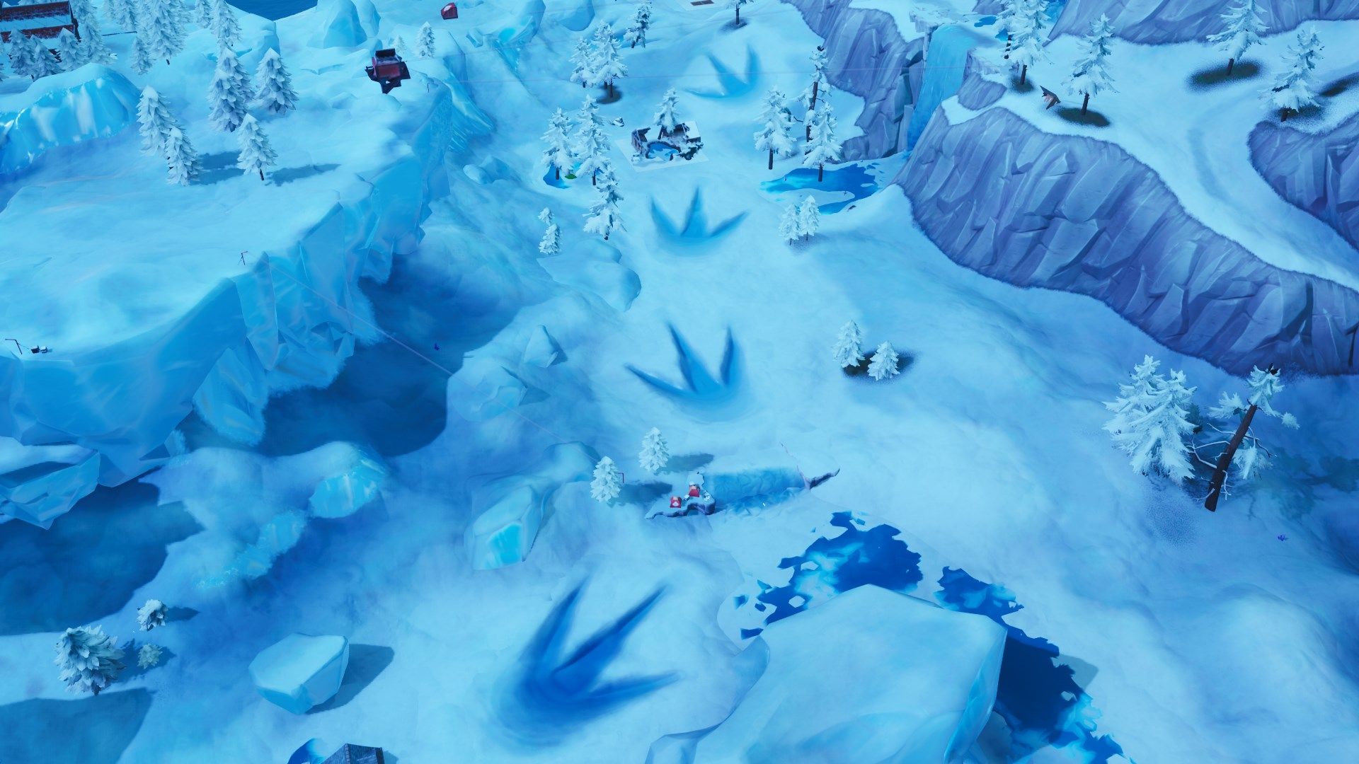 Video Shows The Monster Carrying Polar Peak in Fortnite's Ocean