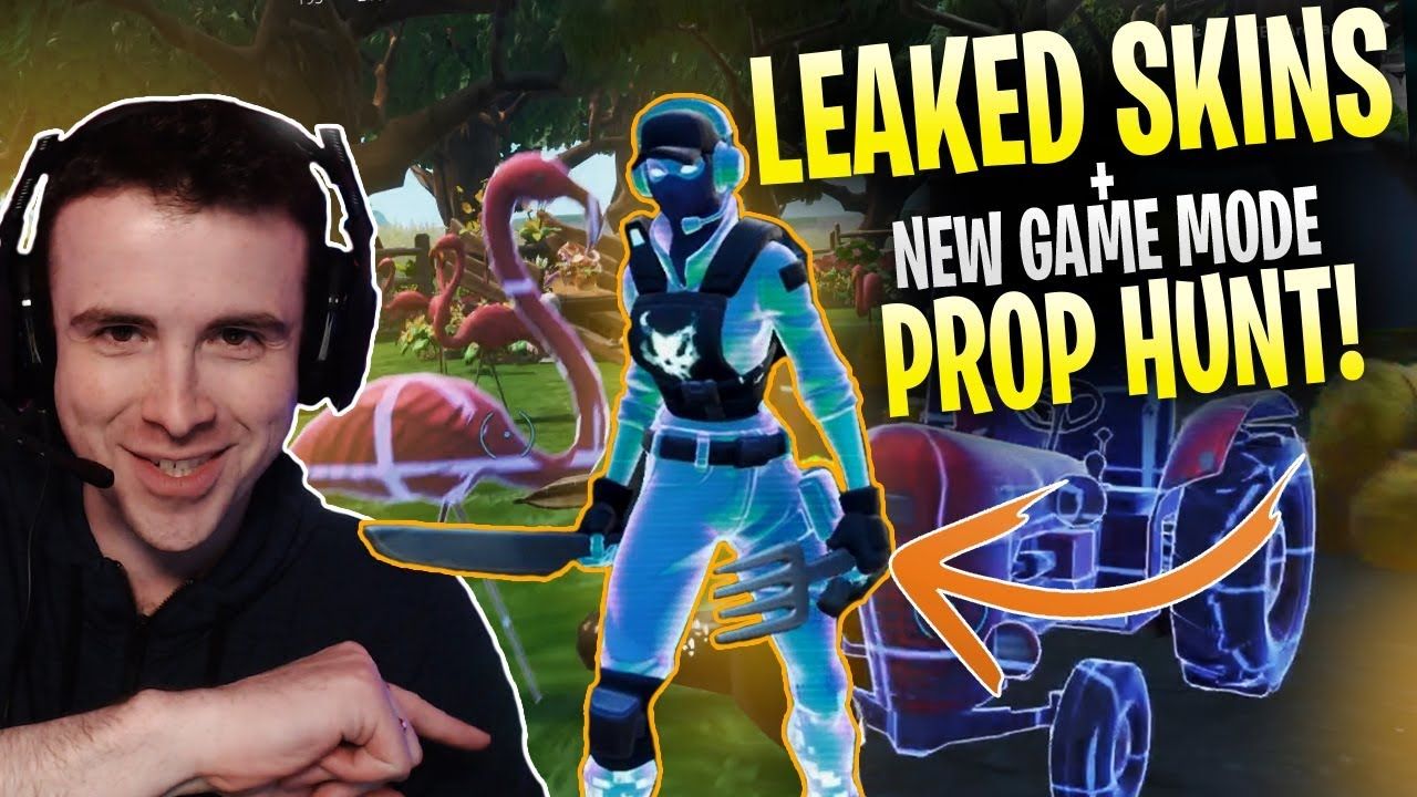 DrLupo Uploads Video of Prop Hunt LTM and Unreleased Fortnite Skins