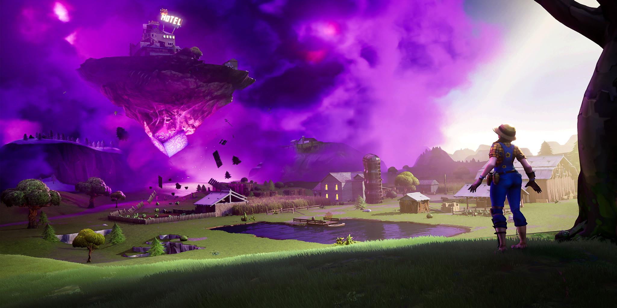 Leak: The Next Fortnite Rift Zone Is The Floating Island