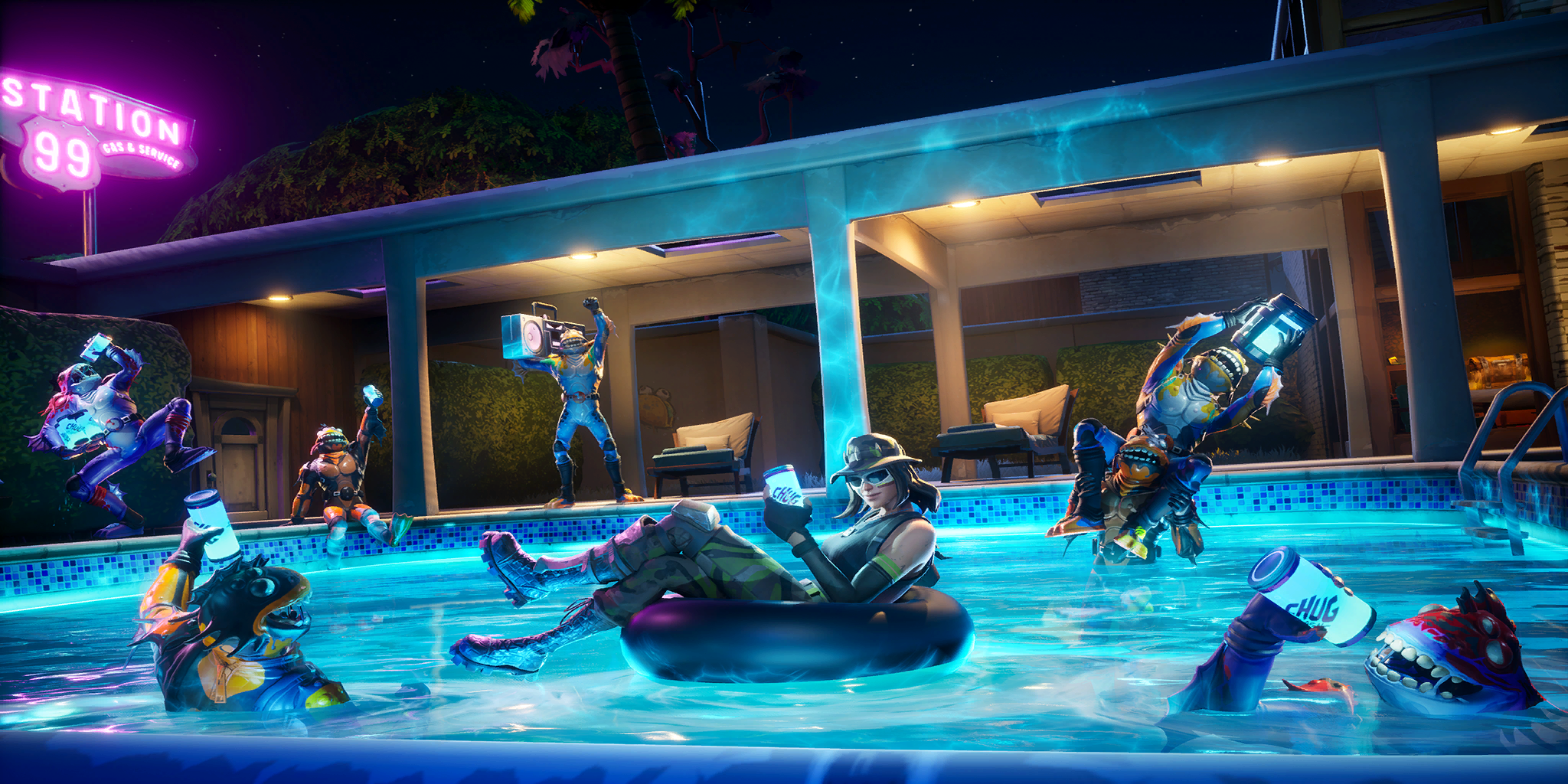 Fortnite Season X: Summer Slurp Mission (Limited Time)