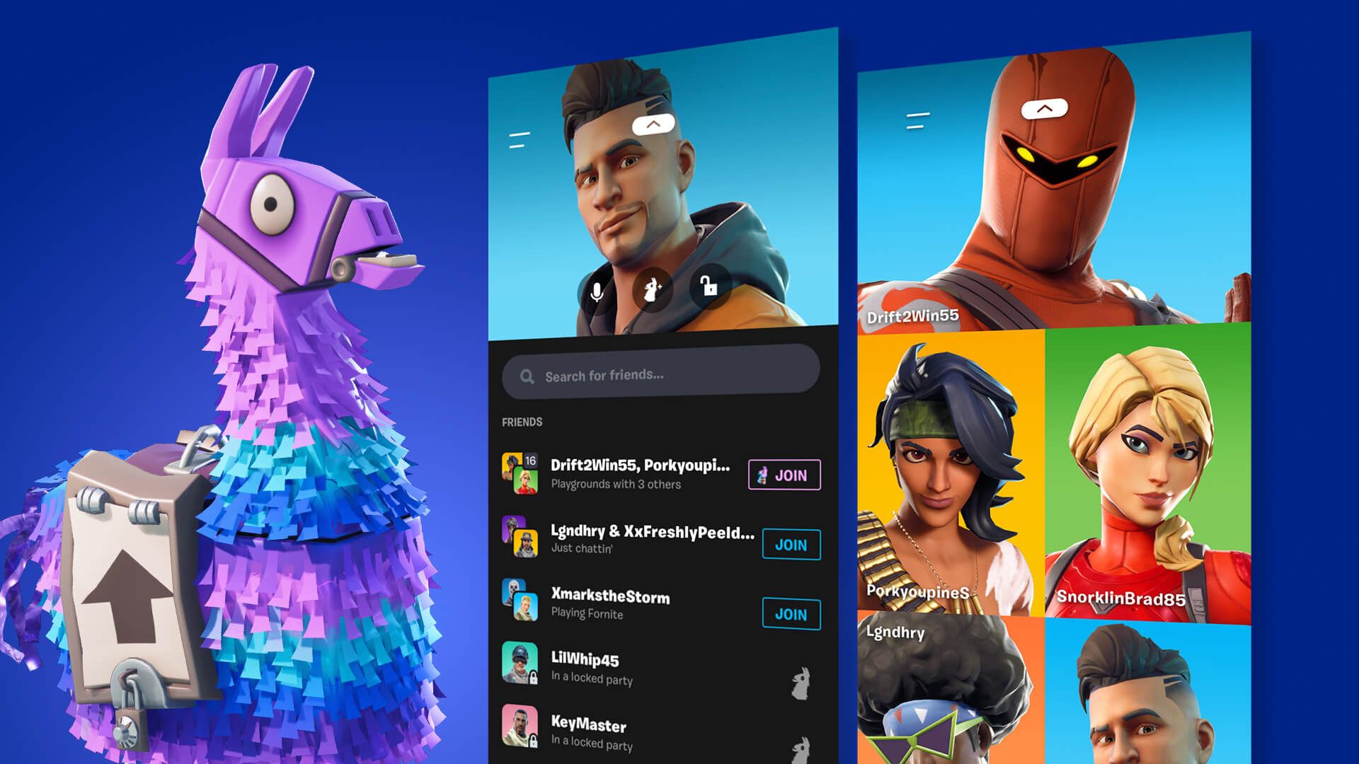 Fortnite Party Hub now available on mobile