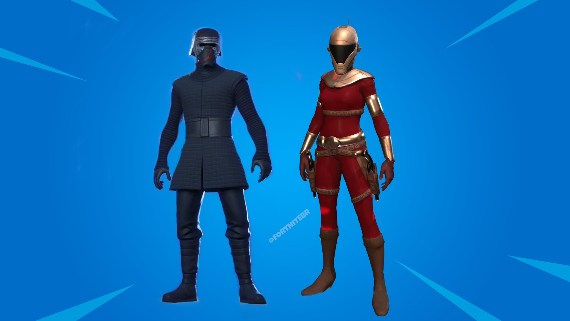 More Star Wars Skins Have Been Leaked for Fortnite (Kylo Ren, Zorii Bliss)