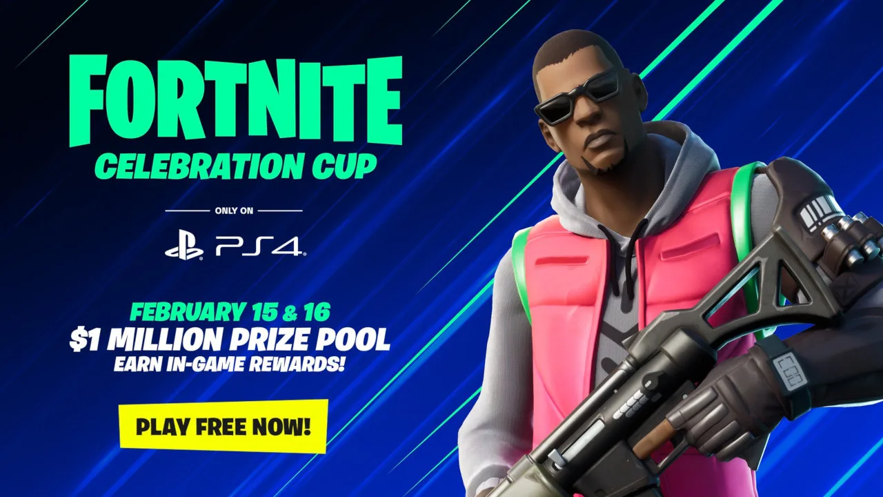 The Fortnite Celebration Cup – this month on PS4