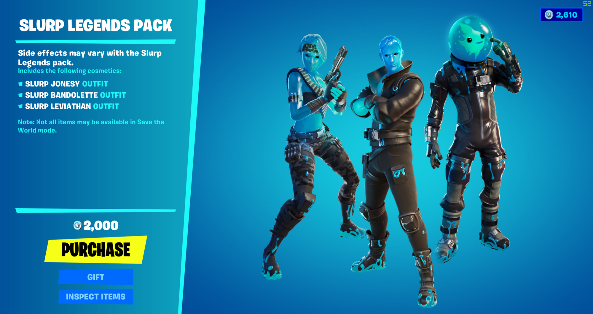 Fortnite Packs In Item Shop Right Now Slurp Legends Pack Available In The Item Shop Now Fortnite News