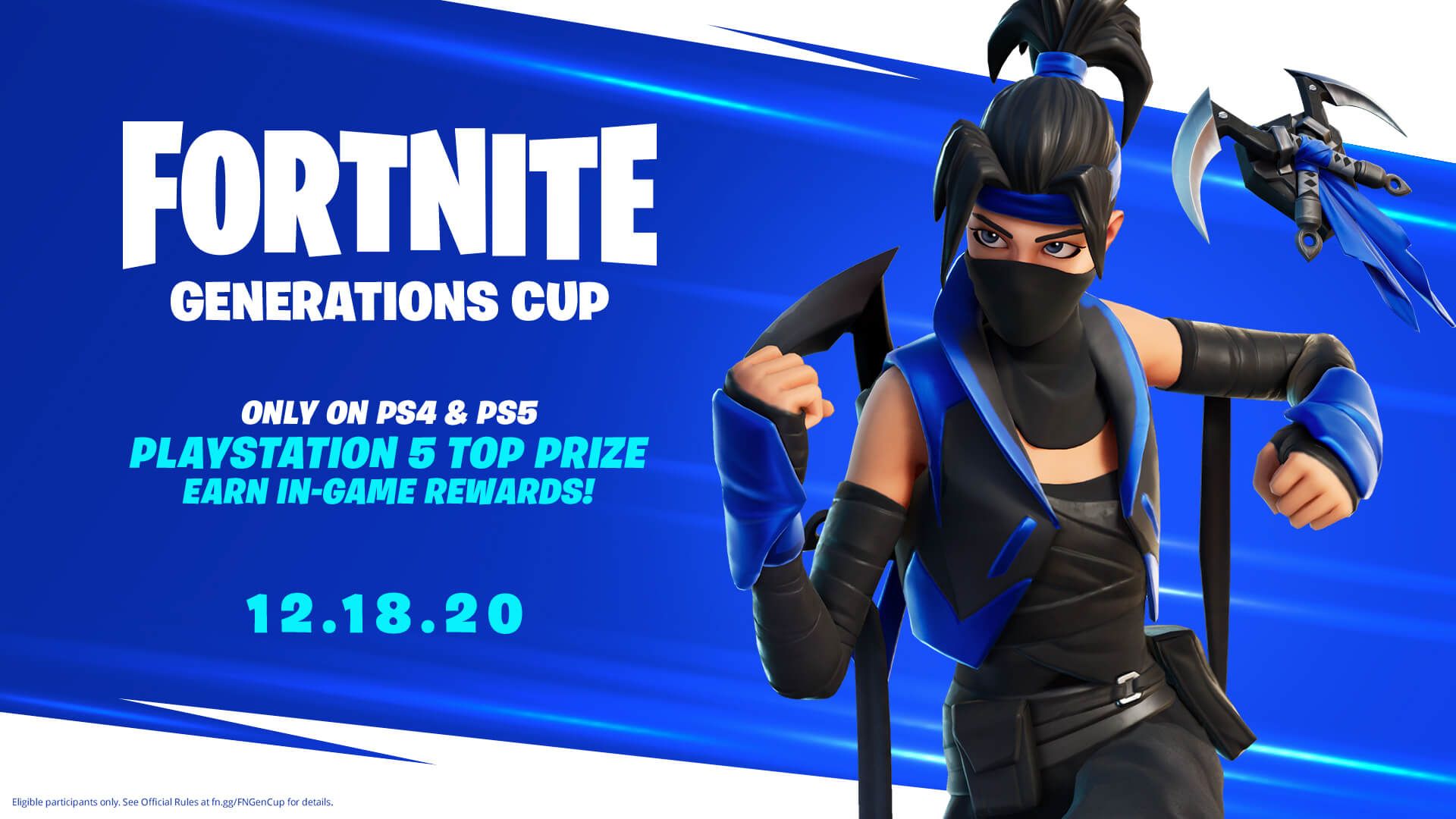 Fortnite Generations Cup Takes Place December 18 Exclusive To Ps4 Ps5 Fortnite News