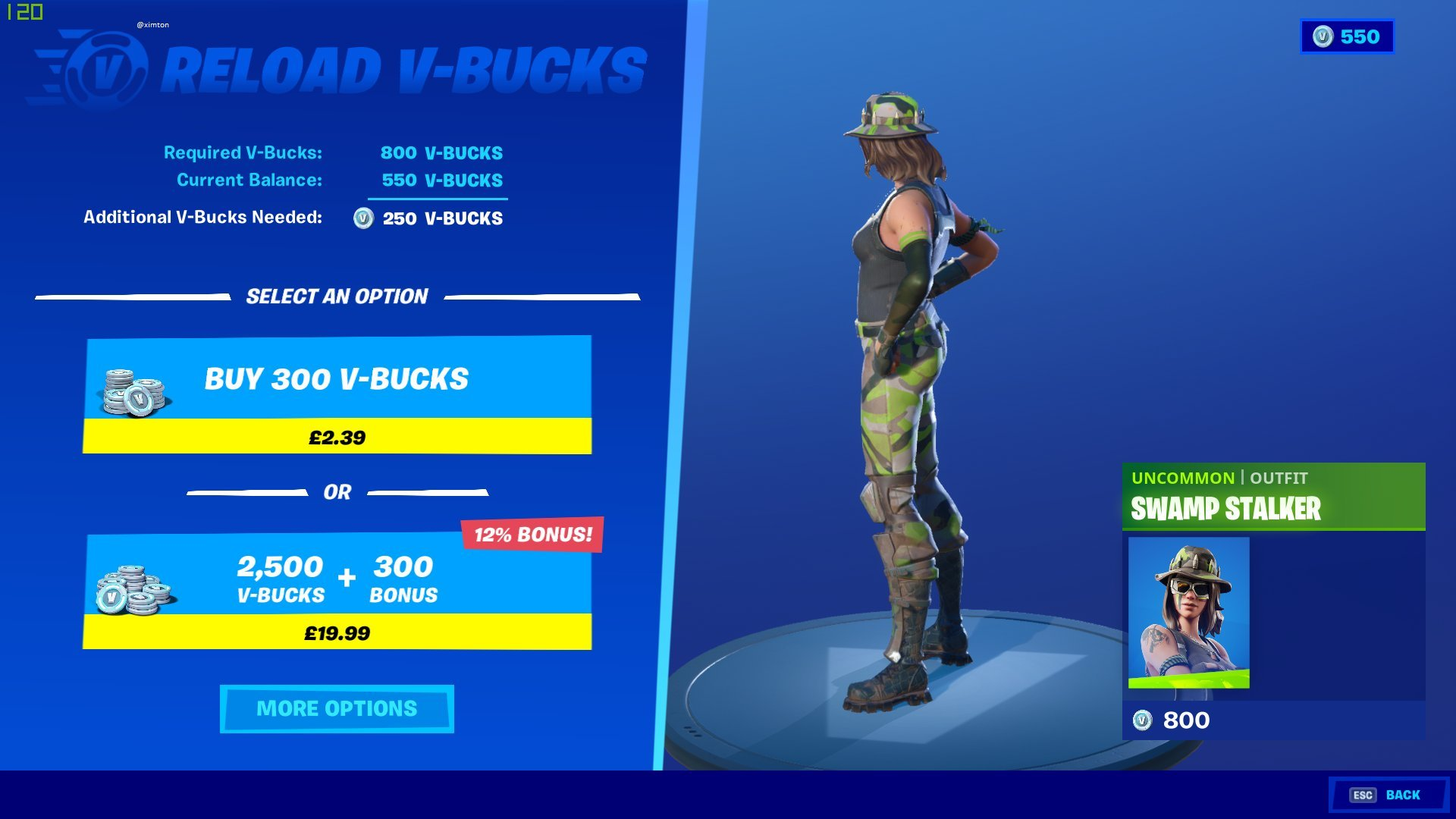 Bucks enabled reload germany feature via twitter fortnite