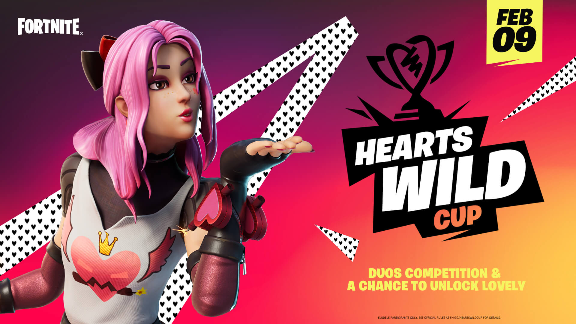 Fortnite Announces New Hearts Wild Event