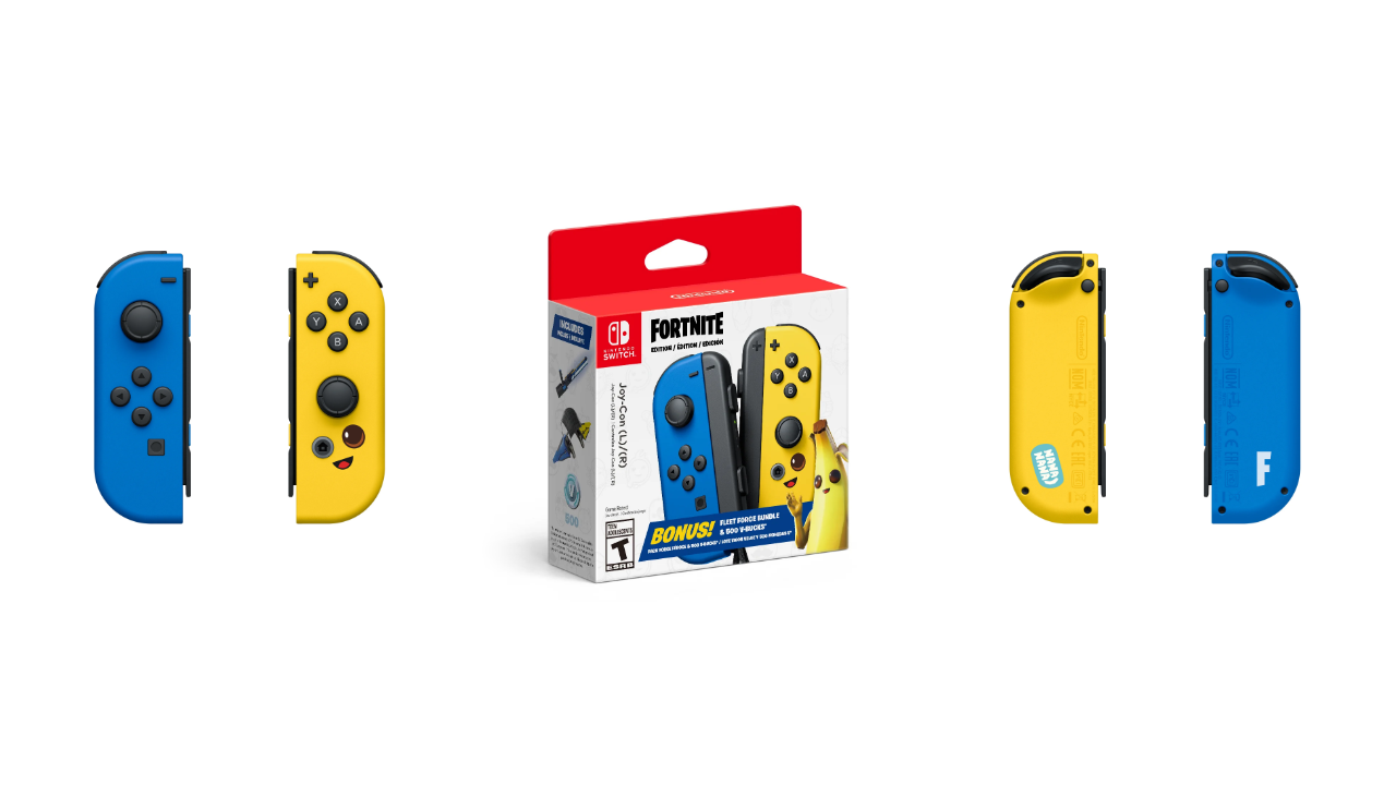 Nintendo anuncia o Joy-Con Fortnite Fleet Force Bundle, inclui o