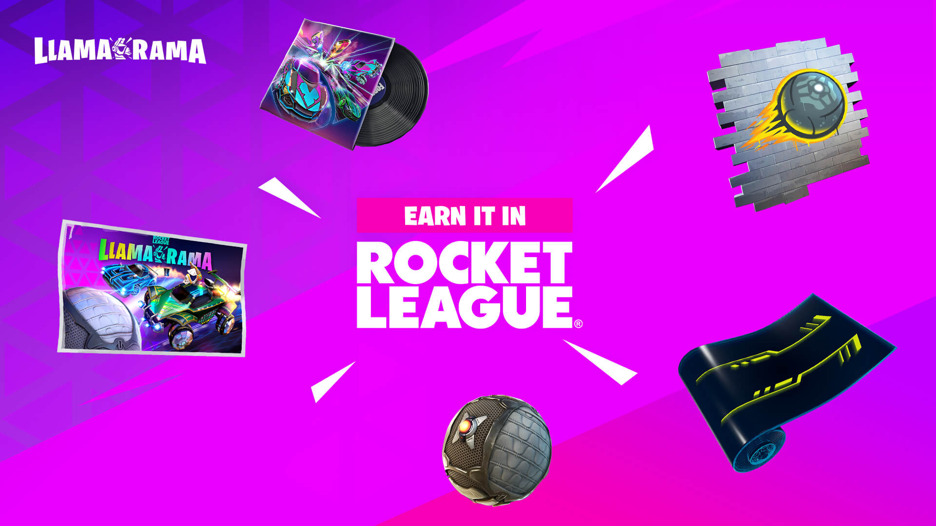 Epic Announces Fortnite x Rocket League Llama-Rama 2