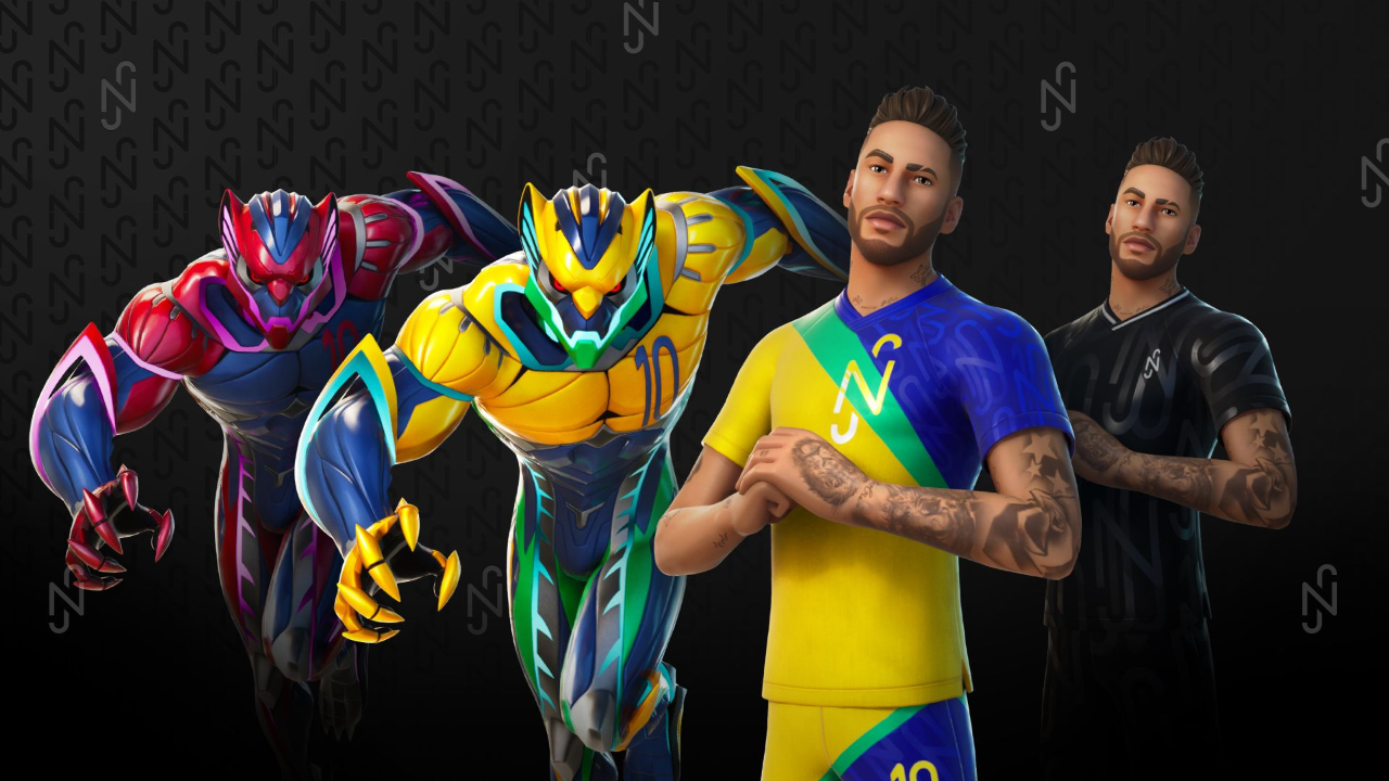 Fortnite reveals Neymar JR Outfit with Competitive and Creative Events