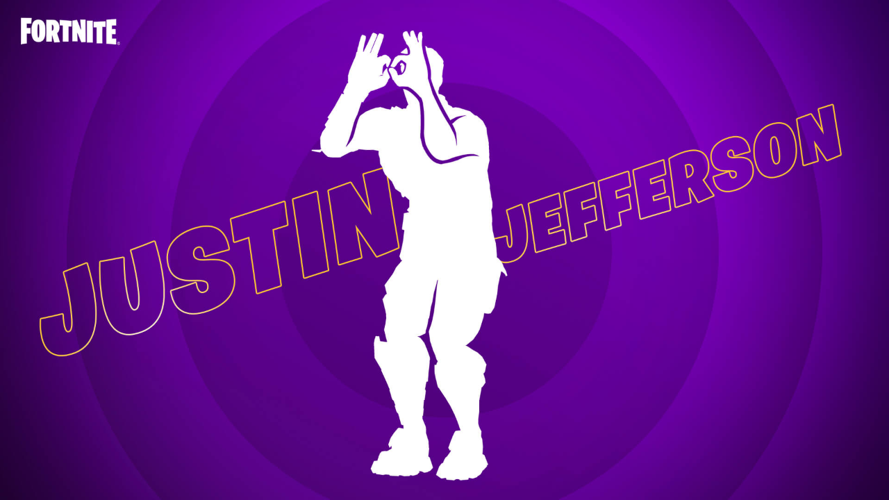 Fortnite reveals new Justin Jefferson Emote & Locker Bundle