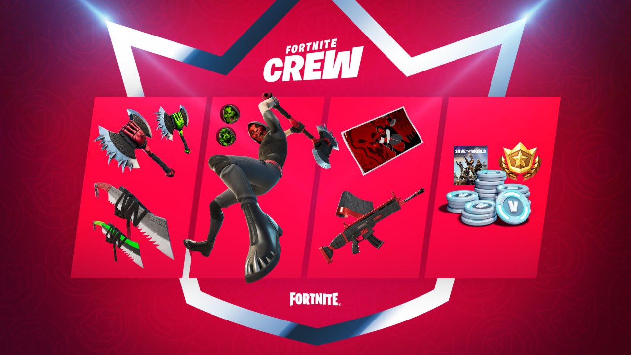 Epic reveal the May 2021 Fortnite Crew Pack