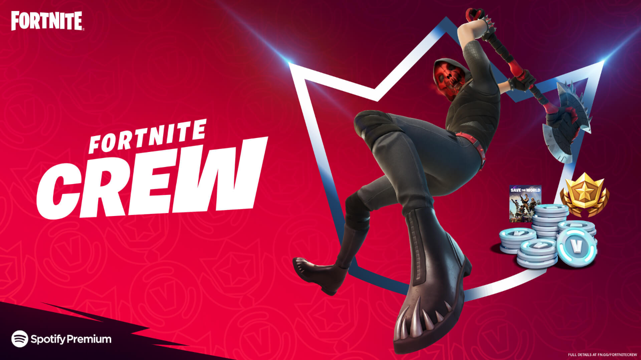 Epic reveal the May 2021 Fortnite Crew Pack