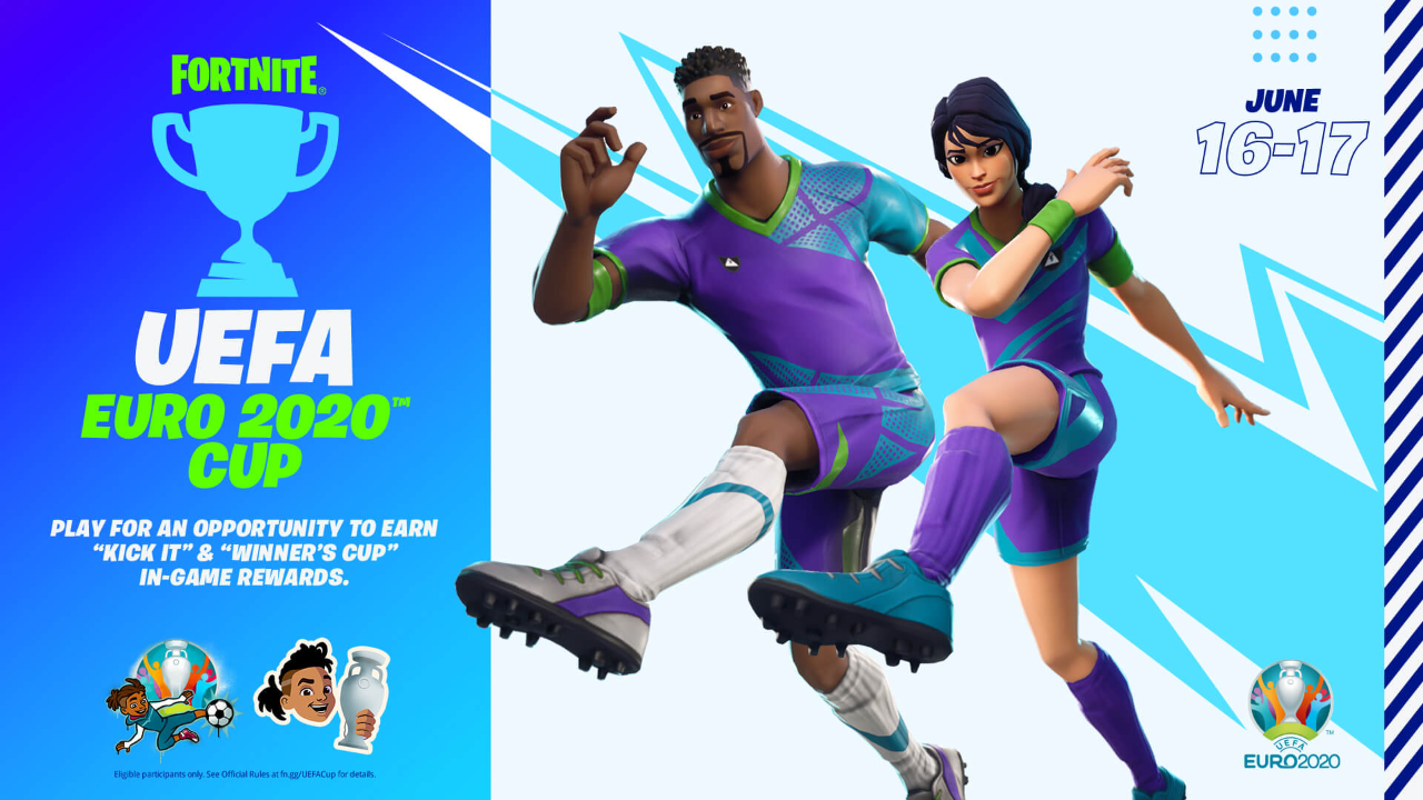 The Fortnite UEFA Euro 2020 Cup takes place June 16