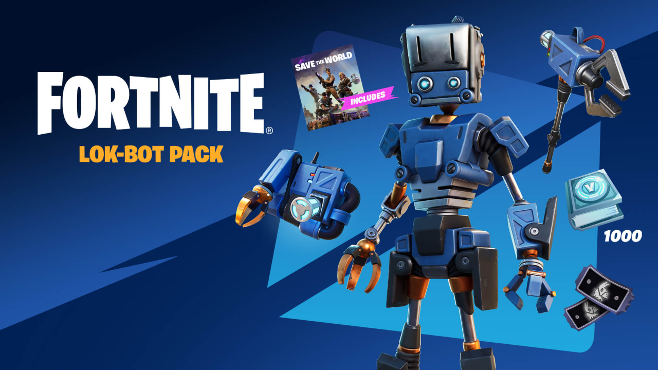 The Lok-Bot Save the World Pack is now available worldwide