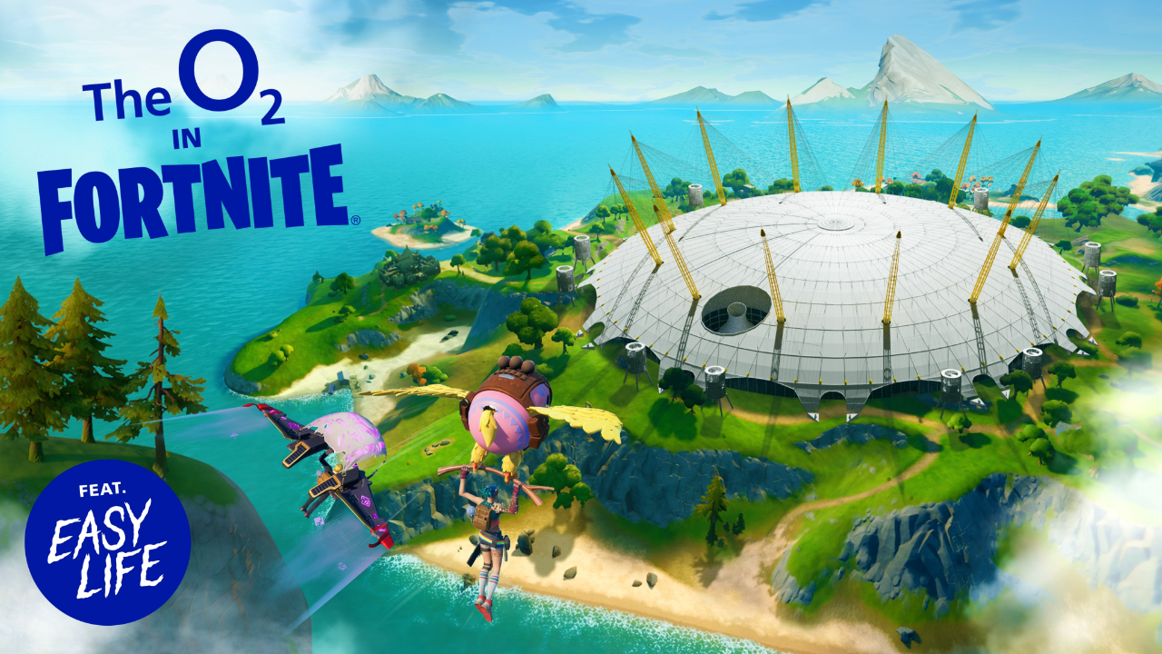 The O2 has Arrived in Fortnite with a new Creative Experience