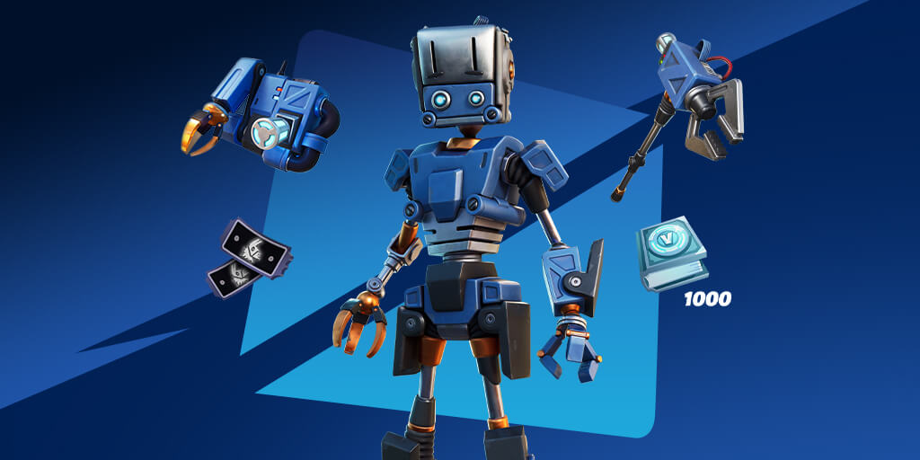 The Lok Bot Save The World Pack Is Now Available Worldwide Fortnite News