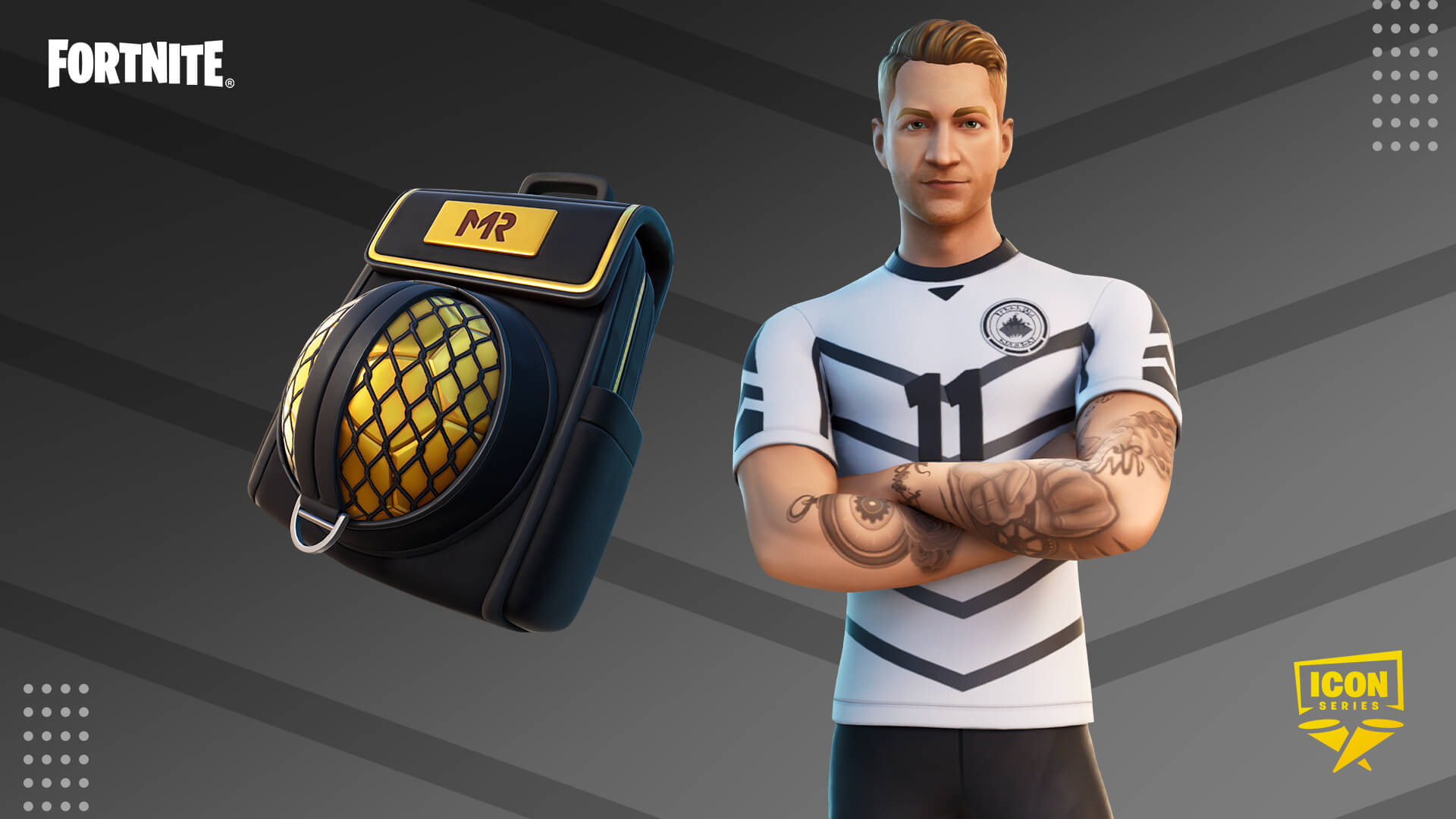 Harry Kane and Marco Reus join the Fortnite Icon Series